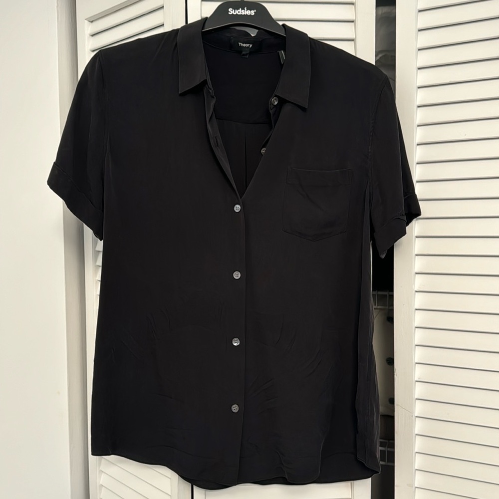 Theory Silk Blouse